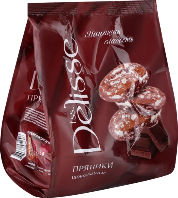 Пряники DELISSE Шоколадные, 300г - 10Fb4B36 E78E 4Ef5 B587 B41653E805Df