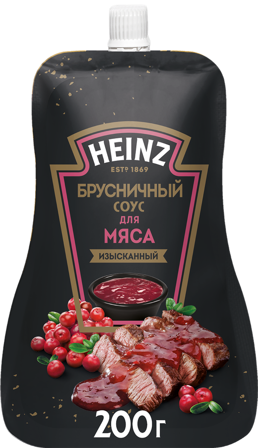Соус деликатесный HEINZ Брусничный, 200г