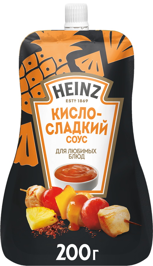 Соус деликатесный HEINZ Кисло-сладкий, 200г
