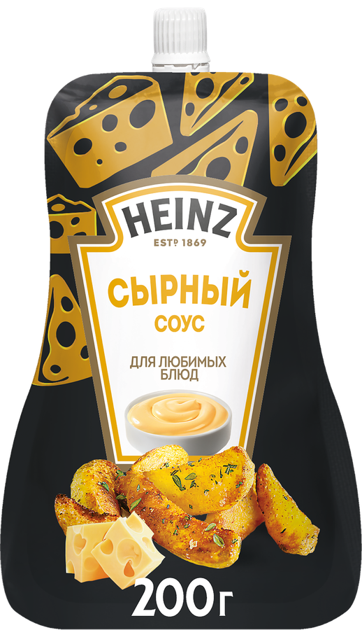 Соус HEINZ Сырный, на основе растительных масел, 200г