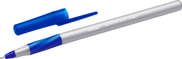 Набор шариковых ручек BIC Round Stic Exact, синий, 4шт - 636695De 31C6 430E 9D6E C93Cbc886B38