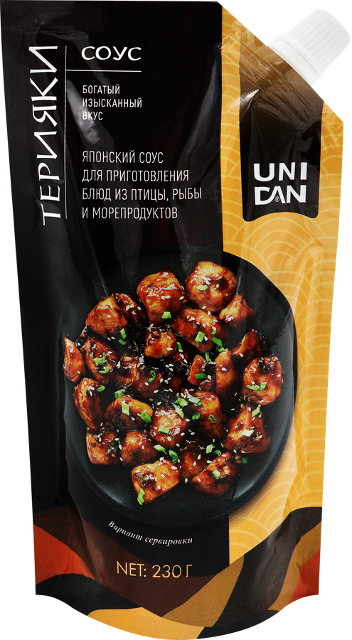 Соус для вторых блюд UNI DAN Терияки, 230г