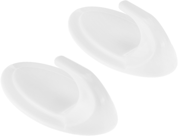 Крючок IDEA Овальчик, самоклеящийся Арт. М2231, 10шт - 86A942E5 2E27 4Bb5 9F8A B493F238A2Bb