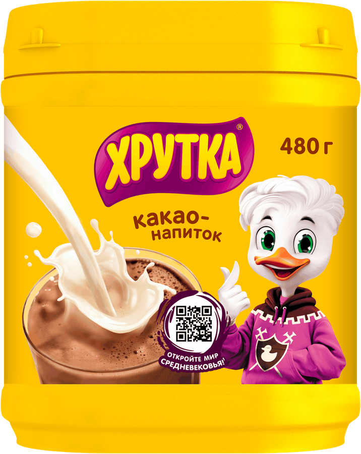 Какао-напиток ХРУТКА быстрорастворимый, 480г