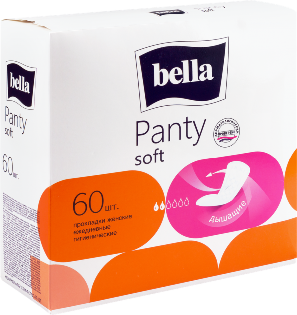 Прокладки ежедневные BELLA Panty Soft, 60шт - Bc942Ccf Dd8B 4Ba1 A1Ee 11Ff27A21Cfb